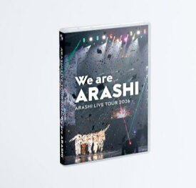 【通常盤/DVD】 ARASHI LIVE TOUR 2026 「We are ARASHI」 嵐 ブルーレイ 料無料 予約 あらし 大野 智 松本 潤 相葉 雅紀 二宮和也 櫻井翔