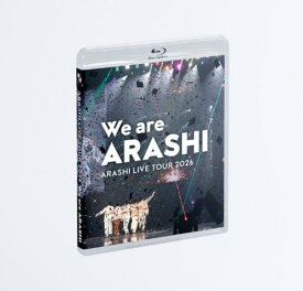 【通常盤/Blu-ray】 ARASHI LIVE TOUR 2026 「We are ARASHI」 嵐 ブルーレイ 料無料 予約 あらし 大野 智 松本 潤 相葉 雅紀 二宮和也 櫻井翔
