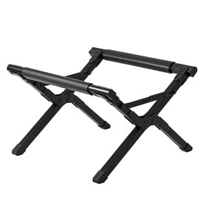 キャプテンスタッグ(CAPTAIN STAG) クーラーボックス クーラーボックススタンド 2段階調節可能 アルミ製 キャリーバッグ付き 【シルバー/ブラック】 UE-51/UY-7044