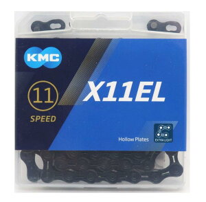 KMC X11EL ubN BLACK Tech `F[ 11Xs[h/11s/11 118Links [sAi]