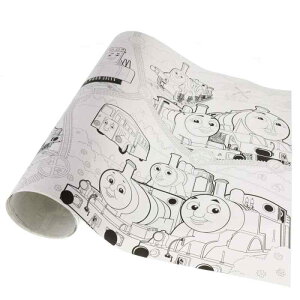 【サンスター文具】 ペタッとロールぬりえ きかんしゃトーマス 8120617A