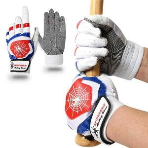 XpC_[Obv ~ߕt obeBOO[u ? VRObvt 싅E\tg{[p ܁ilEWjATCYjSpider Grip Nonslip Batting Gloves