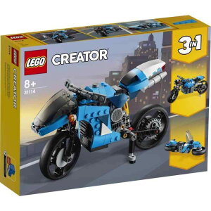 ���S(LEGO) �N���G�C�^�[ �X�[�p�[�o�C�N 31114 �������� �u���b�N �v���[���g �o�C�N �j�̎q ���̎q 8�Έȏ�