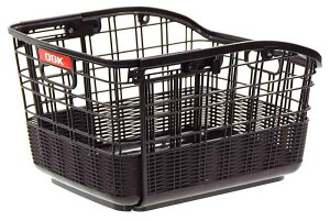 OGK技研 OGK(オージーケー) うしろ用バスケット RB-037(固定式籐風スライドうしろ用バスケット )こげ茶 自転車用