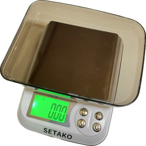SETAKO cH 0.01gPʂōő500gv fW^XP[ Lb`XP[ ͂ dq {t