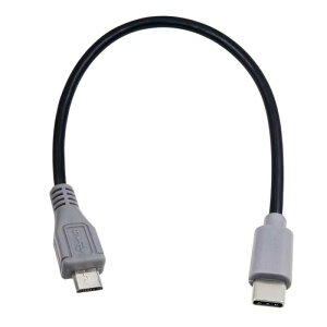 Type C - Micro USB ϊ P[u ^CvC }CNUSBP[u IX/IX 25cm Z USB 2.0P[u [d f[^ʐM