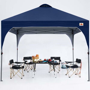 ABCCANOPY タープテント ワンタッチ 3段階調節 ベンチレーション 天井 2m/2.5m/3m アウトドア 簡単 大型 タープ テント キャスターバッグ付き 高耐水圧 遮熱日除け 付属品付き