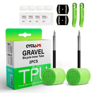 CYCLAMI yʃ[hoCN TPU Ci[`[u 700C x 18-32C / 32-47C (S  Gravel) ou tX 45/65/85mm {戵 (pb`4ƃvCo[2{t)