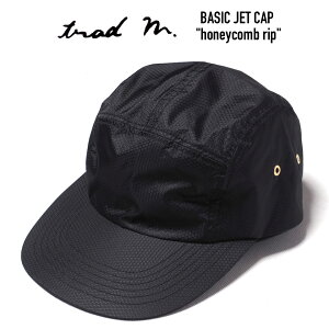TRAD MARKS (�g���b�h�}�[�N�X) BASIC JET CAP honeycomb rip �i�C�����W�F�b�g�L���b�v BLACK