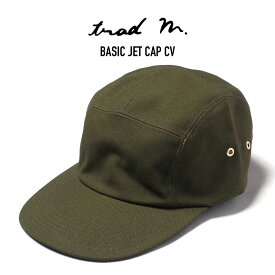 TRAD MARKS (トラッドマークス) BASIC JET CAP CV ジェットキャップキャンバス OLIVE