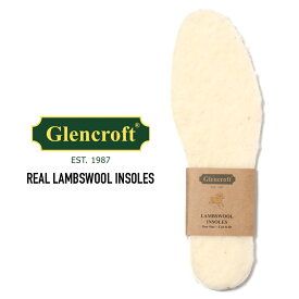 Glencroft (グレンクロフト) REAL LAMBSWOOL INSOLES ラムウールインソール イギリス製