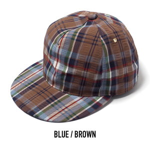 TRAD MARKS (�g���b�h�}�[�N�X) BASIC CAP MADRAS CHECK �}�h���X�`�F�b�N �x�[�V�b�N�L���b�v �X�q