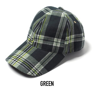 TRAD MARKS (�g���b�h�}�[�N�X) LONG BILL CAP MADRAS CHECK �}�h���X�`�F�b�N �����O�r���L���b�v �X�q