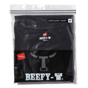 HANES (wCY) H5186 BEEFY L/S TEE r[tB[TVc  6.1IX