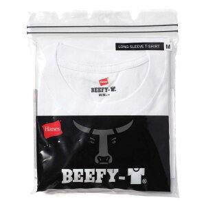HANES (�w�C���Y) H5186 BEEFY L/S TEE �r�[�t�B�[����T�V���c ���� 6.1�I���X