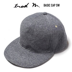 TRAD MARKS (�g���b�h�}�[�N�X) BASIC CAP SW �X�E�F�b�g�L���b�v HEATHER CHARCOAL GREY
