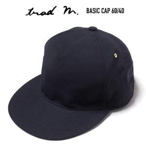 TRAD MARKS (�g���b�h�}�[�N�X) BASIC CAP 60/40 �x�[�X�{�[���L���b�v NAVY