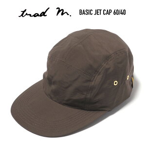 TRAD MARKS (�g���b�h�}�[�N�X) BASIC JET CAP 60/40 �W�F�b�g�L���b�v BROWN GREY