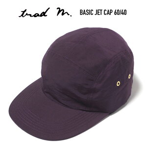 TRAD MARKS (�g���b�h�}�[�N�X) BASIC JET CAP 60/40 �W�F�b�g�L���b�v PURPLE