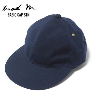TRAD MARKS (�g���b�h�}�[�N�X) BASIC CAP STN �x�[�V�b�N�L���b�v �X�q �X�^�i�[�^�b�T�[ 6�p�l�� NAVY