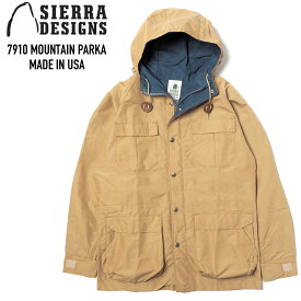 SIERRA DESIGNS (シェラデザイン) 7910 MOUNTAIN PARKA マウンテンパーカー MADE IN USA アメリカ製 VINTAGE TAN/NAVY