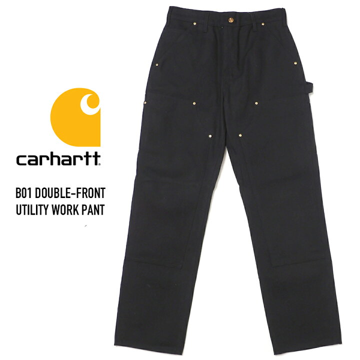 楽天市場】CARHARTT (カーハート) B01 DOUBLE-FRONT UTILITY WORK PANT 