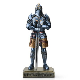 HDMbigmi国王親衛隊騎士像中世武士装飾樹脂騎士剣士鎧彫像トップコレクションプレゼント15.10インチ