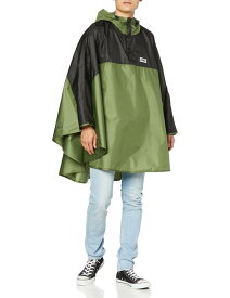 [エドウィン] レインコート レインポンチョ カッパ 雨具 防水 メンズ