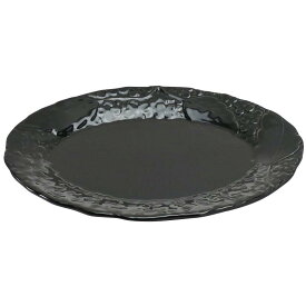 アイトー aito製作所 ｢ リアン Lien ｣ 楕円 プレート 皿 S 約18×14cm ブラック 美濃焼 アンティーク 調 電子レンジ 食洗機対応 日本製