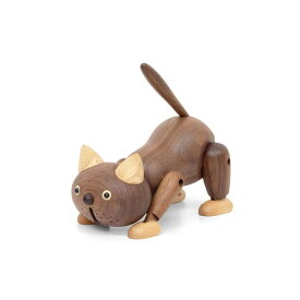 (heje) 猫 大 置物 木制 動物 オブジェ 北欧雑貨 インテリア 人形 ディスプレイ 可愛い お洒落 アクションフィギュア ウォールデコ