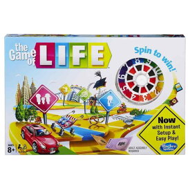 ハズブロ(HASBRO) THE GAME OF LIFE 英語版 人生ゲーム 新バージョン 遊びながら、楽しく英語レッスン [並行輸入品]