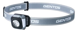 GENTOS(ジェントス) LED ヘッドライト USB充電式(充電池内蔵) 260ルーメン 防水 軽量50g CP-260R各種 アウトドア キャンプ ランニング