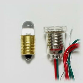 超高輝度電球型LED 電球色 8mm 1.5V用