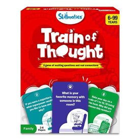 Skillmaticsカードゲーム『ひらめき列車』｜プレゼント、家族の絆、会話、6歳以上対象