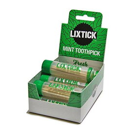 LIXTICK MINT TOOTHPICK BOX | ミント味 爪楊枝 (10tube入)