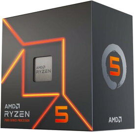 AMD Ryzen 5 7600, Wraith Stealth Cooler 3.8GHz 6コア / 12スレッド 38MB 65W 100-100001015BOX 三年 [並行輸入品]
