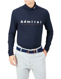 [アドミラルゴルフ] ゴルフシャツ スエード タートルネックシャツ ADMA296 メンズ