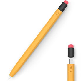AhaStyle Apple Pencil 第一世代用シリコン保護ケース 鉛筆レトロデザイン 柔らかなシリコン材質 Apple Pencil 初代に適用