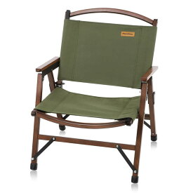 Mozambique アウトドア チェア キャンプ 椅子 折りたたみ ウッド コンパクト 木製 耐荷重110kg 【インテリアとしても使えるウッドチェア】