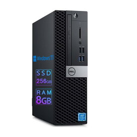 デル デスクトップ DELL3050又5050 SFF 第7世代Core i3-7100 メモリ8GB M.2 SSD256GB/Windows 11 /Office 搭載/ワイヤレス/Bluetooth/Displayport/DVD以上 パソコンスタンド デスクトップスタント (整備済み品)