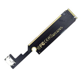 xiwai Oculink SFF-8612 SFF-8611 - M.2 キット NGFF M-Key to NVME PCIe SSD 2280 22110mm アダプター メインボード用