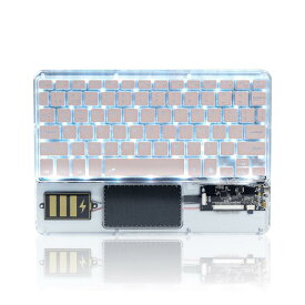 Blutoothキーボード ipad用 タブッレト用 タッチパッド付き バックライト付き 充電式 薄型 小型 コンパクト US配列 タブッレト、ipad、スマホ、iphone、ノートパソコン用 Windows/ios/android対応