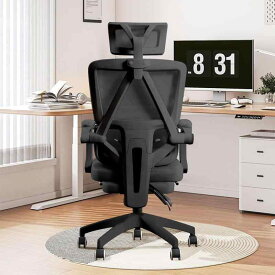 疲れない 人間工学 オフィスチェア いす デスクチェア アームレスト 昇降機能 ヘッドレスト 360度回転椅子メッシュ パソコンチェア PCチェア高通気性 在宅勤務 事務椅子