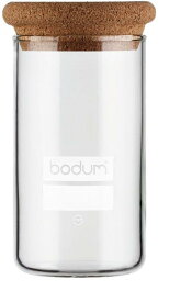 BODUM ボダム YOHKI ヨーキ ストレージ ジャー 保存容器 (本体:耐熱ガラス 蓋:コルク)