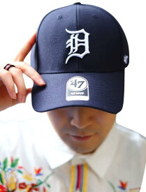 47 Brand(フォーティーセブンブランド) キャップ 帽子 cap デトロイト タイガース MLB メジャーリーグ B-MVP09WBV (01)紺