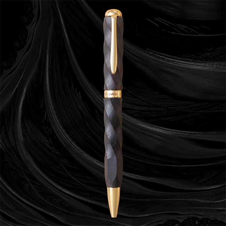JINPU / 仁風 木製 ボールペン 黒檀 ツイスト式のサムネイル