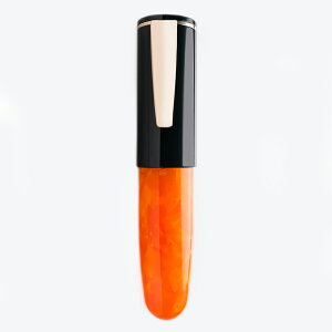 【WA346】【WANCHER / ワンチャー】「PoChaCo / ポチャコ」万年筆 ブラックチョコオレンジ カートリッジ / アイドロッパー PuChiCoが大きくなった!?【即納 宅配便 送料無料 ブランド 正規品 黒 橙