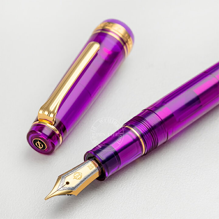 楽天市場】【S124】【WANCHER×SAILOR/セーラー】 限定 21金万年筆 透明 