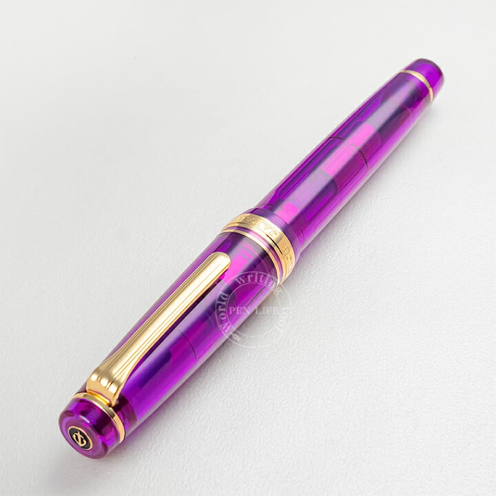 楽天市場】【S124】【WANCHER×SAILOR/セーラー】 限定 21金万年筆 透明  