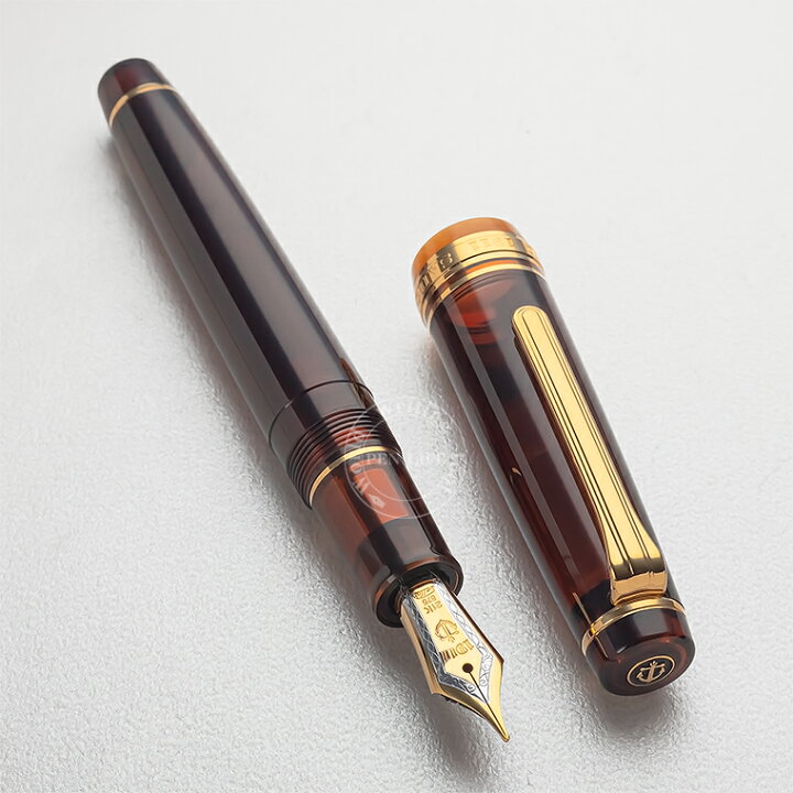 楽天市場】【S129】【WANCHER×SAILOR/セーラー】限定 21金万年筆 透明 